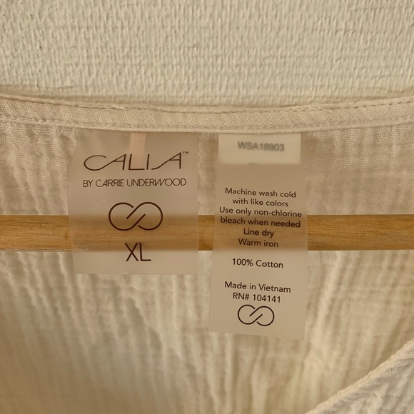 Calia Carrie Underwood Drawstring Cotton Tunic - Picture 2 of 5